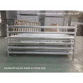 30X60mm Oval Rails Livestock Panels